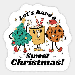 Let"s Have A Sweet Christmas Sticker